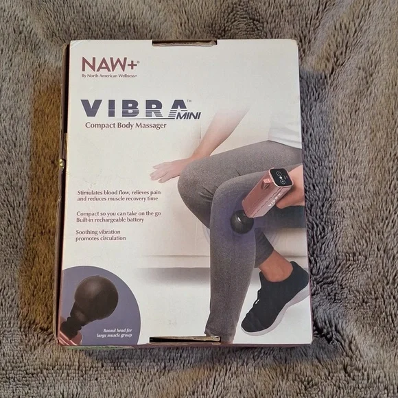 🥳 FREE! NAW+ Vibra Mini Compact Body Massager! READ ME! - Picture 2 of 5